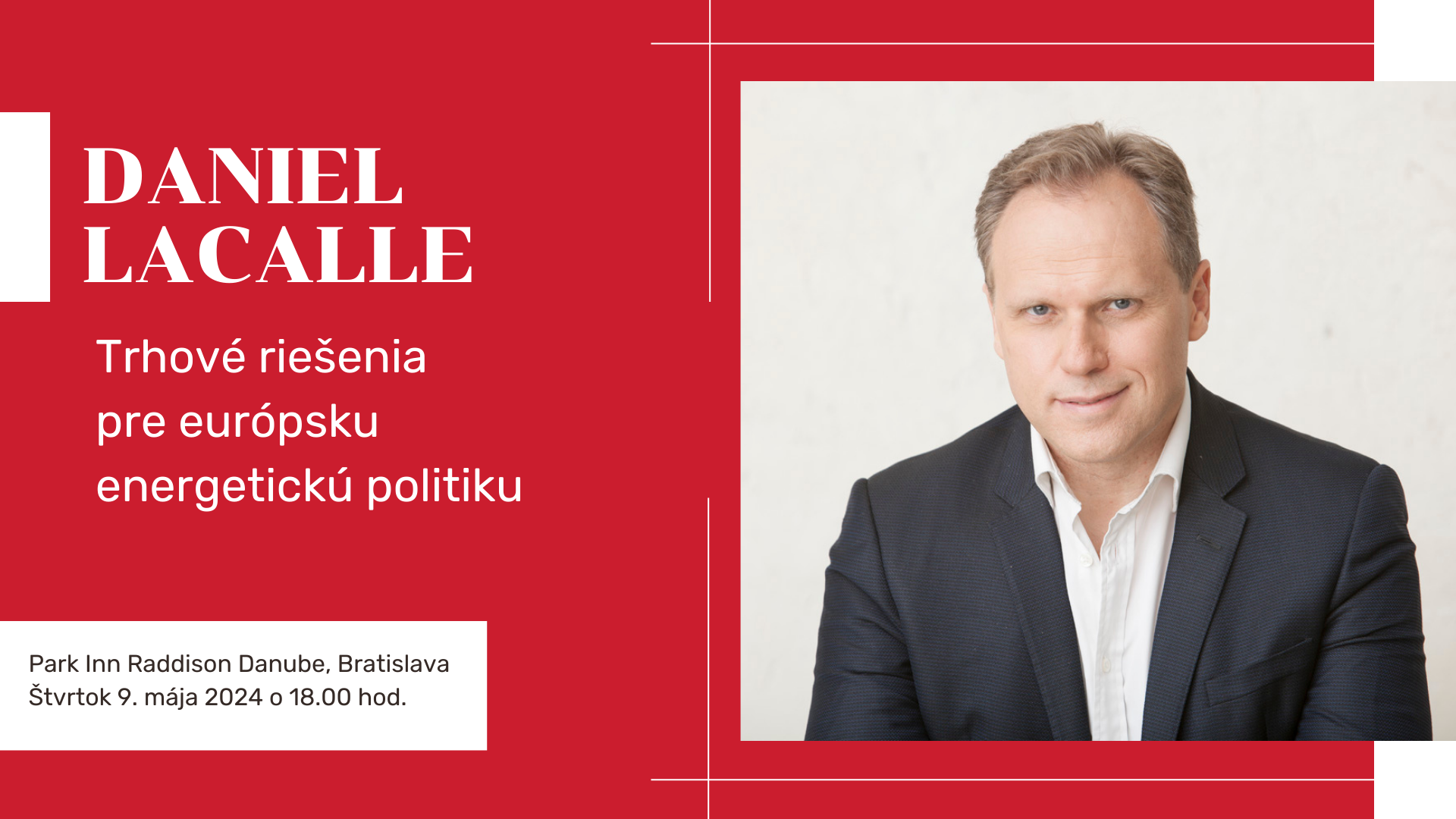 Pozvánka na prednášku CEQLS | Daniel Lacalle: Trhové riešenia pre európsku energetickú politiku